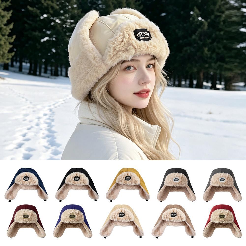 Trapper Hat Ear Flap - Gorro de Invierno con Forro de