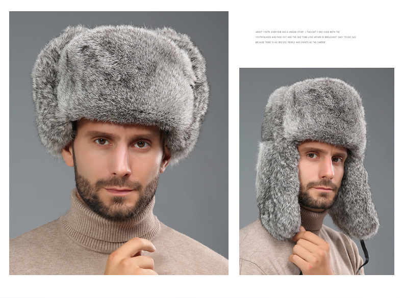 Winter Trapper Hat - Sombreros de bombardero moda China noreste