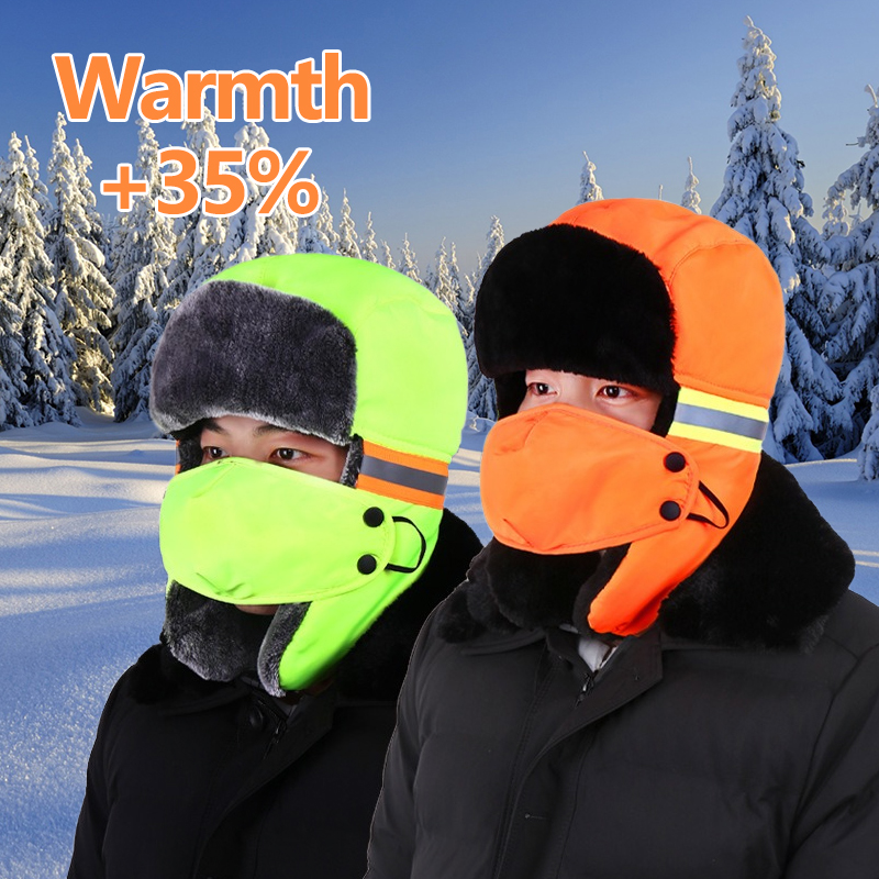 Trapper Hat Ear Flap - Gorro de cazador de invierno con