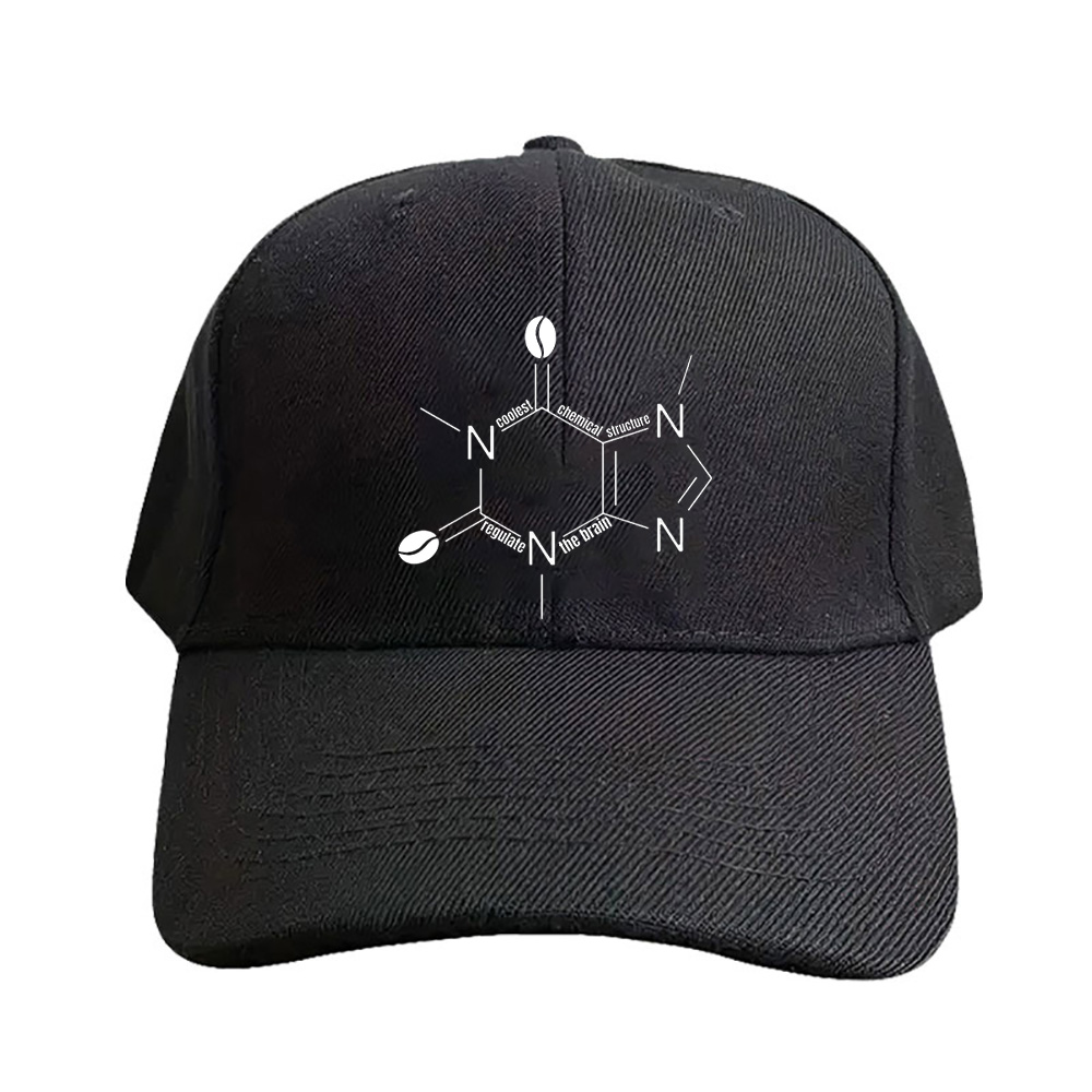 Baseball Cap Structured - Bonita gorra de béisbol negra con