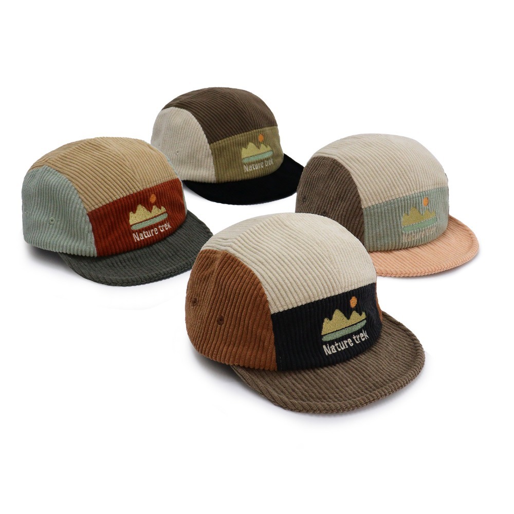 Corduroy Cap 5 Panel - Gorra de 5 Paneles con Visera