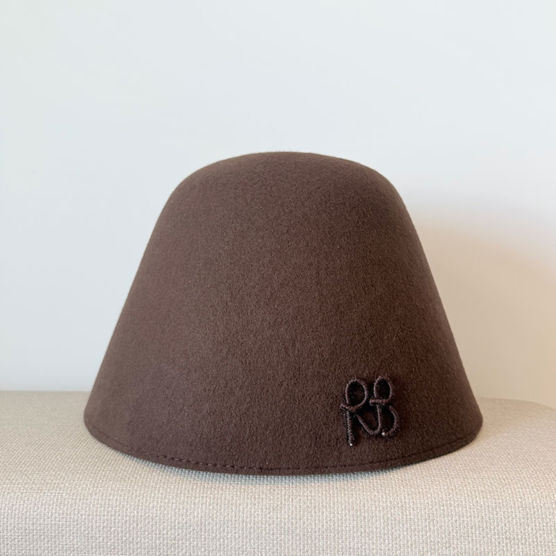 Fedora Hat Wool - Sombrero con forma de cubo para