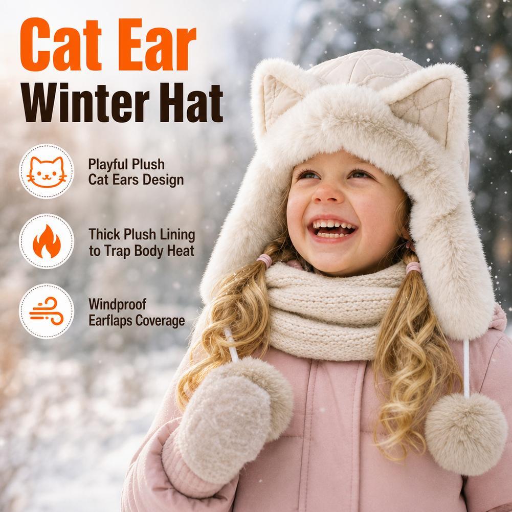 Trapper Hat Ear Flap - Gorro de invierno para mujer, diseño