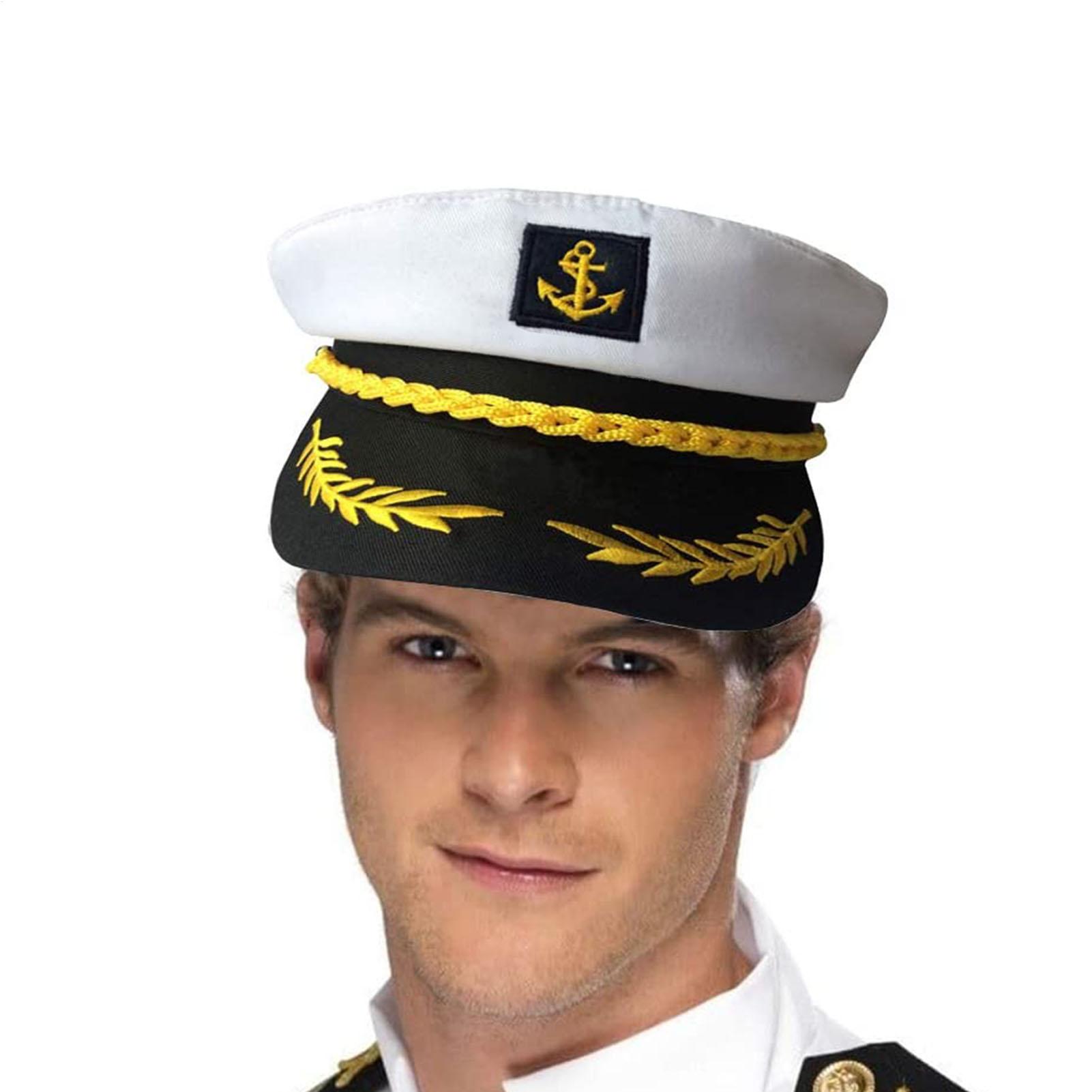 Snapback Hat Flat - 1 pieza Gorro de Capitán de