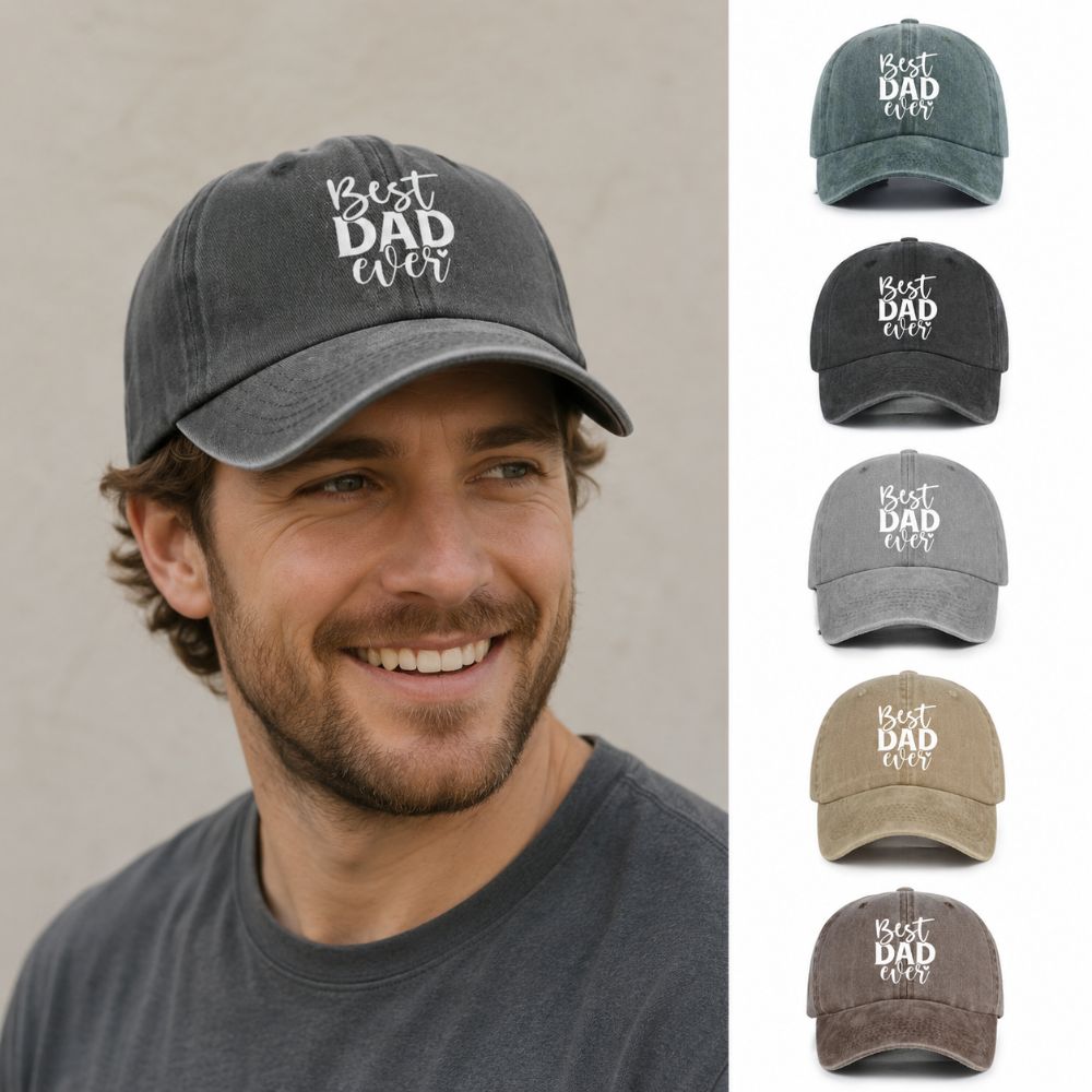 Dad Hat Cotton - Gorra de Papá Estilo Hip-Hop Vintage