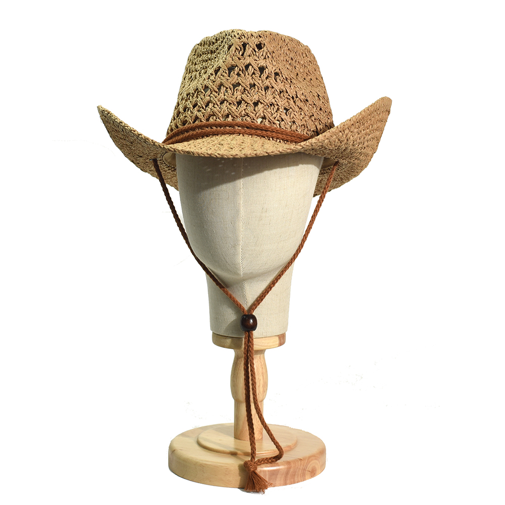 Cowboy Hat Straw - Sombrero de paja de vaquero hecho