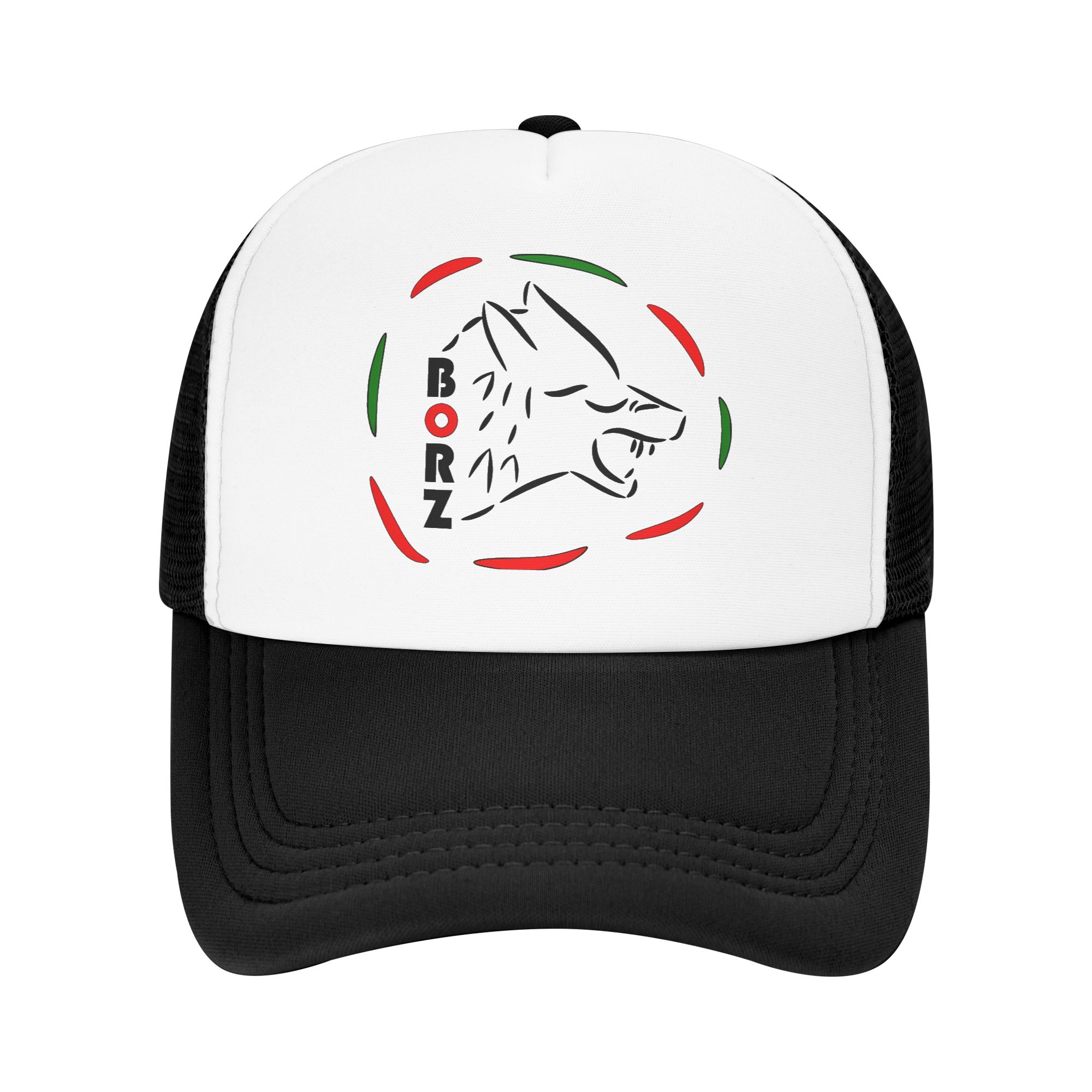 Trucker Cap Mesh - Chechen Wolf, Gorras de sol con