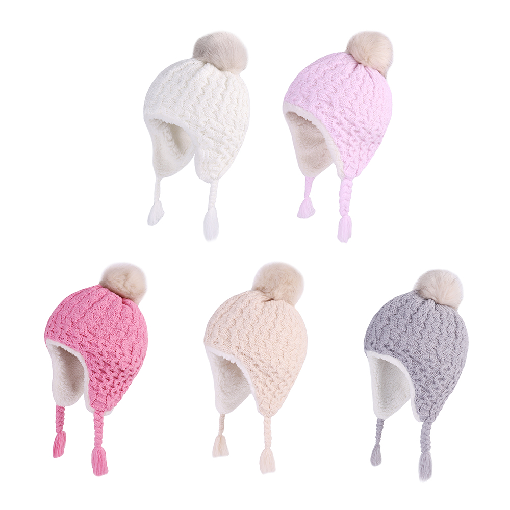 Winter Trapper Hat - Gorros con orejeras de punto para