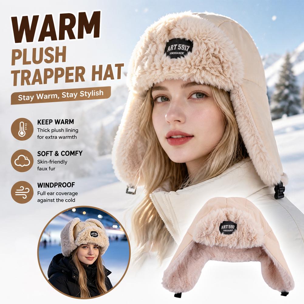 Winter Trapper Hat - Gorro de Invierno Tipo Trapper con