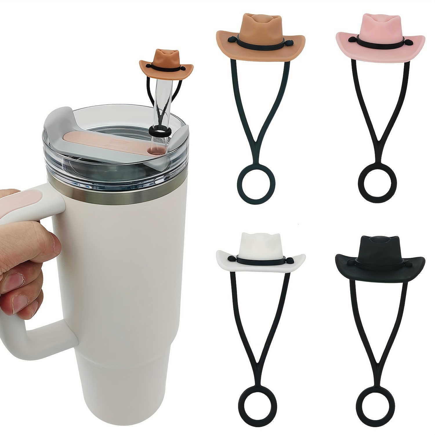 Cowboy Hat Straw - Sombrero de vaquero de silicona, cubiertas