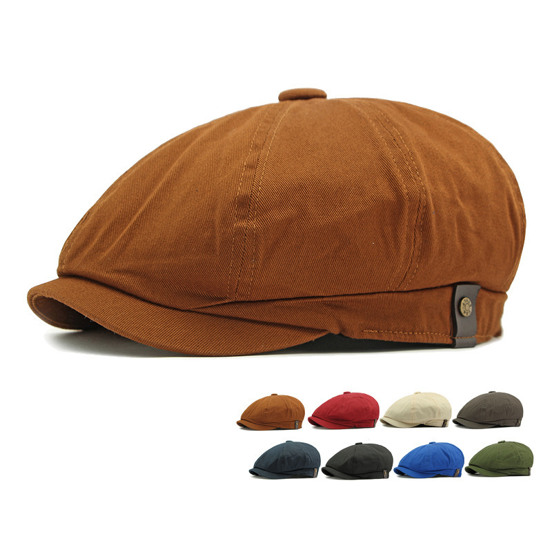Newsboy Cap Ivy - Gorra de Algodón Vintage Mistdawn, Estilo