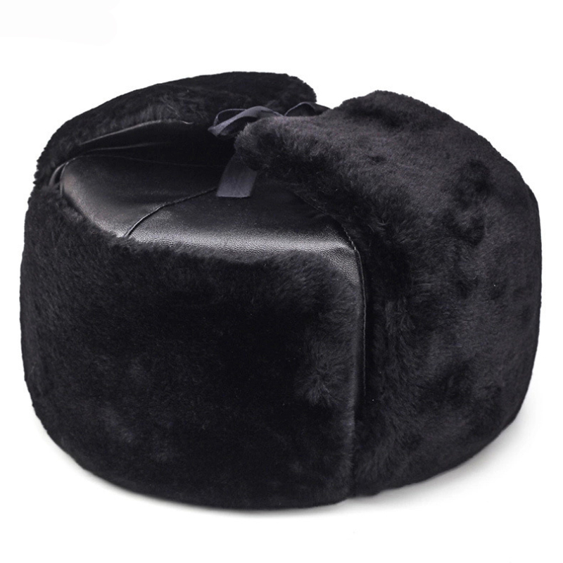 Winter Trapper Hat - Ushanka-Sombrero de bombardero ruso grueso y