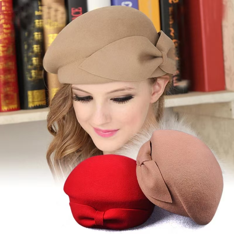 Beret French Wool - Boina de invierno de lana cálida