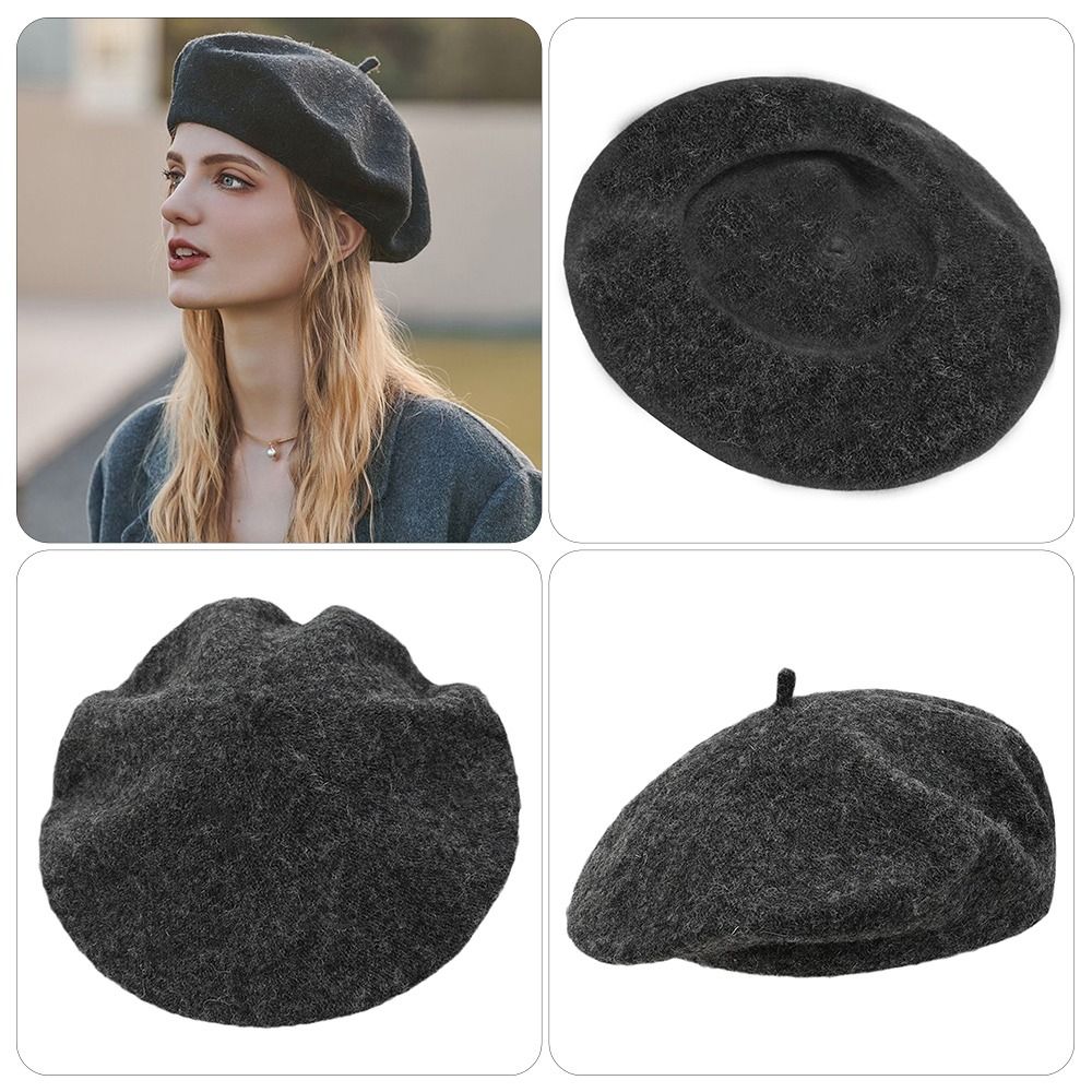 Beret French Wool - Boina de Lana Cálida para Otoño