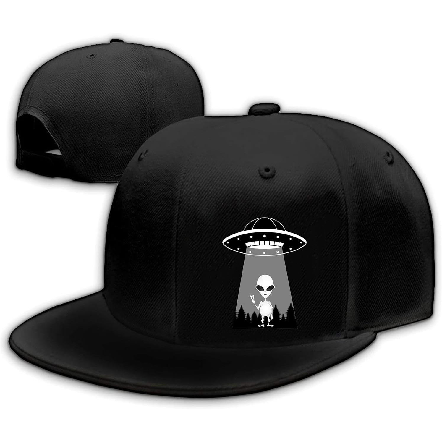 Snapback Hat Flat - Ufo Aliens Snapback Sombreros para hombres