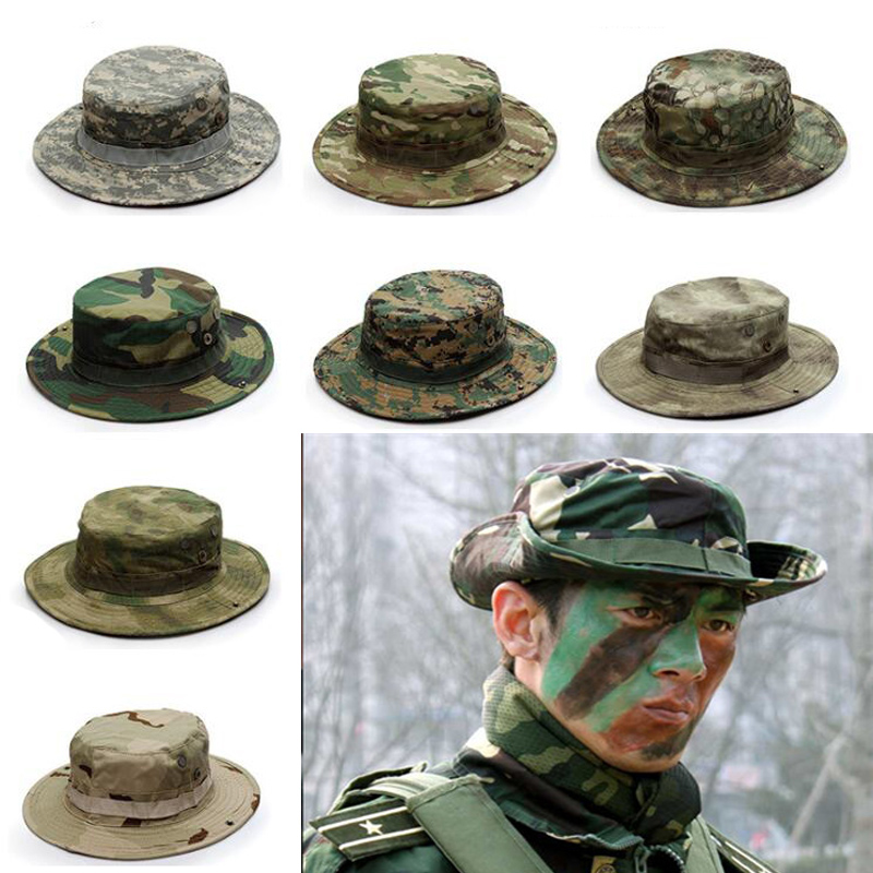 Boonie Hat Tactical - Hombres y mujeres Top Camo verano