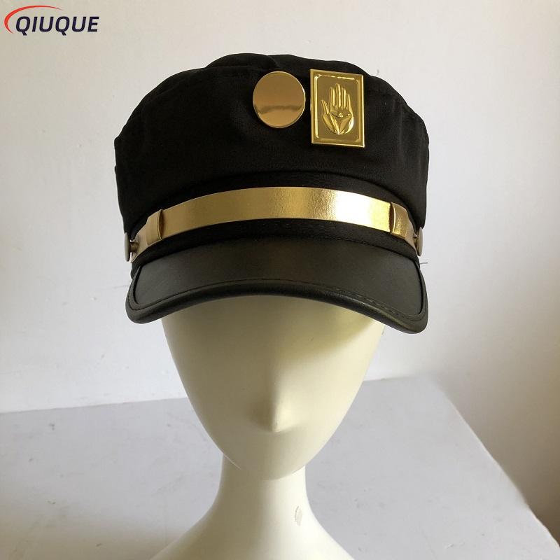 Snapback Hat Flat - JoJo's Bizarre Adventure Cosplay sombrero Jotaro