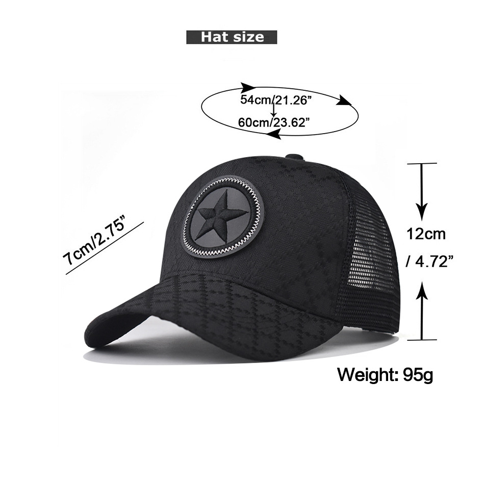 Gorra de béisbol de malla estr - Baseball Cap Structured reseña y precio