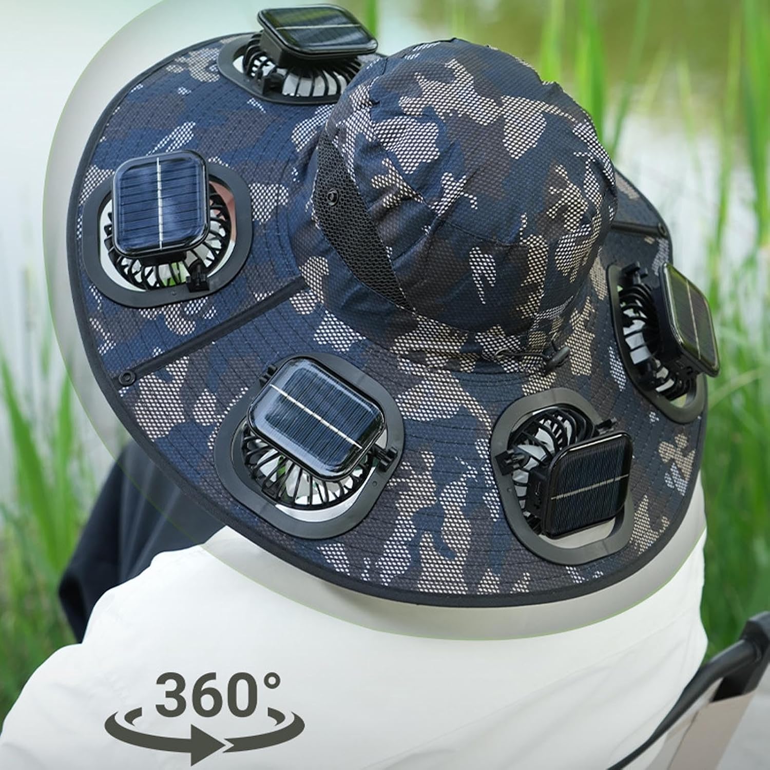 Gorra Visera con 6 Ventiladore - Visor Sun Hat reseña y precio