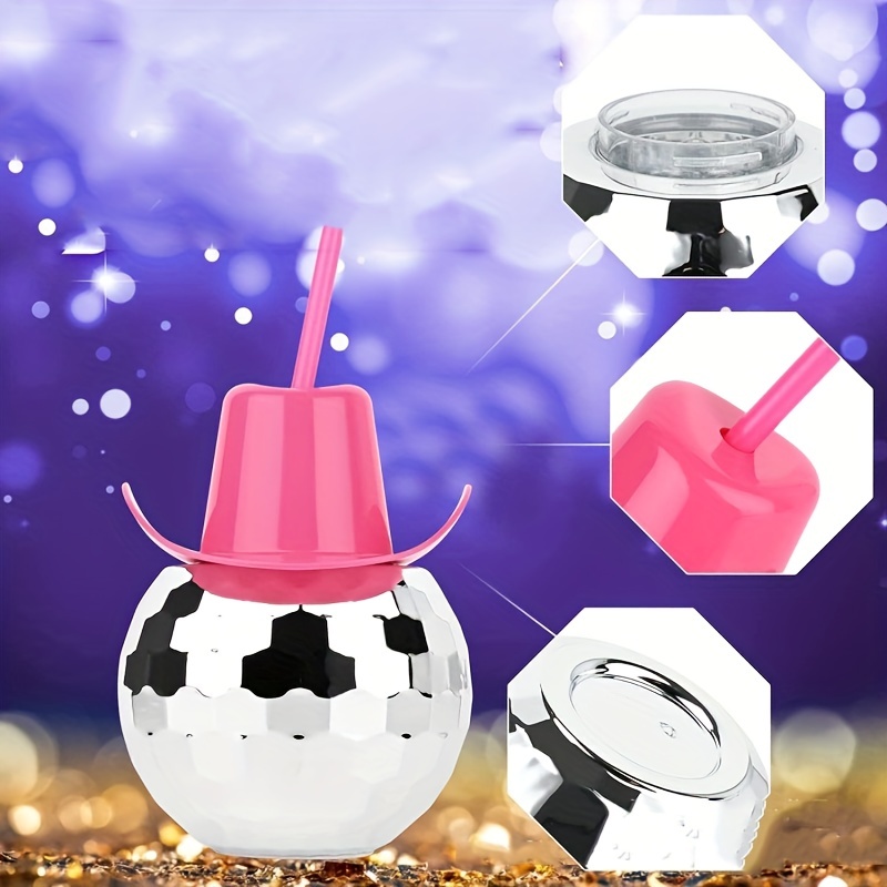 Vaso con forma de sombrero de  - Cowboy Hat Straw reseña y precio