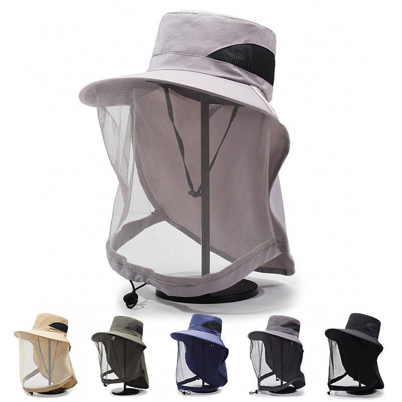 Sombrero de malla para el sol  - Sun Hat Wide Brim reseña y precio