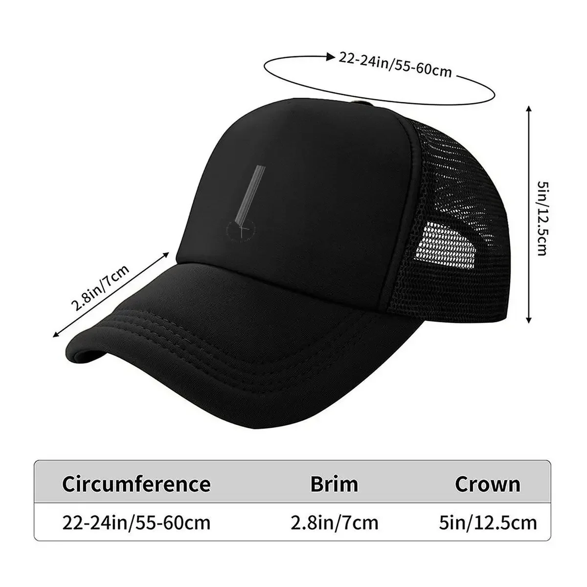 Gorra de béisbol de malla con  - Baseball Cap Structured reseña y precio