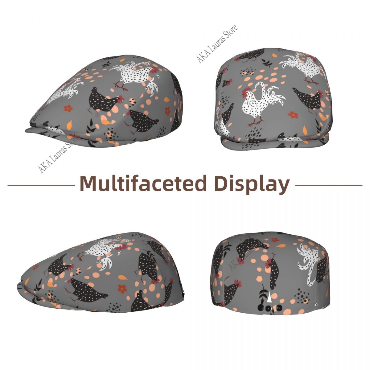 Gorra Newsboy, Gorra Octogonal - Newsboy Cap Ivy reseña y precio