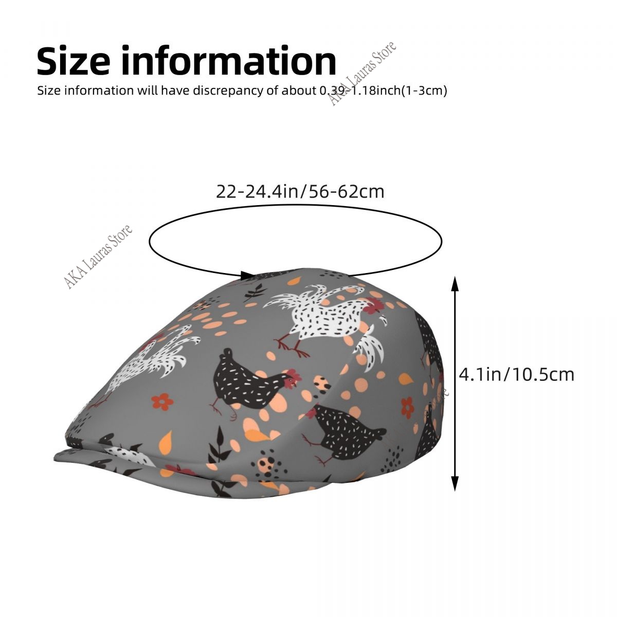 Gorra Newsboy, Gorra Octogonal - Newsboy Cap Ivy reseña y precio