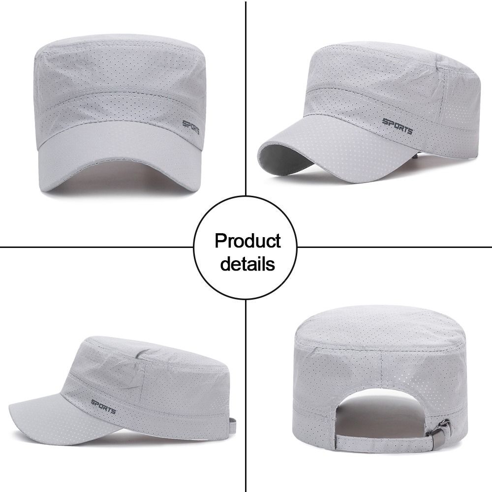 Sombrero de Sol Transpirable p - Snapback Hat Flat reseña y precio