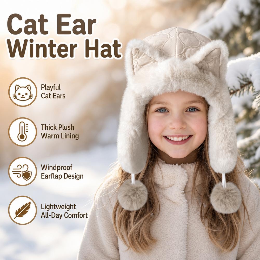 Gorro de invierno para mujer,  - Trapper Hat Ear Flap reseña y precio