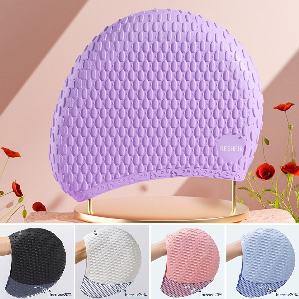 Gorro de natación elástico de  - Swim Hat Silicone reseña y precio