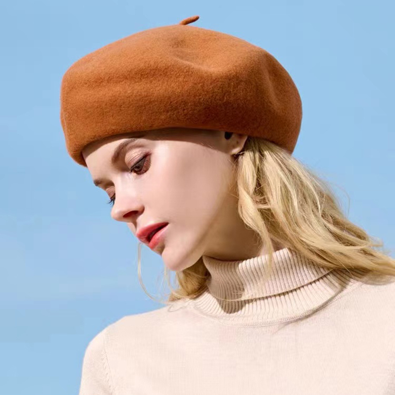 Boina gruesa de lana 100% Simp - Beret French Wool reseña y precio