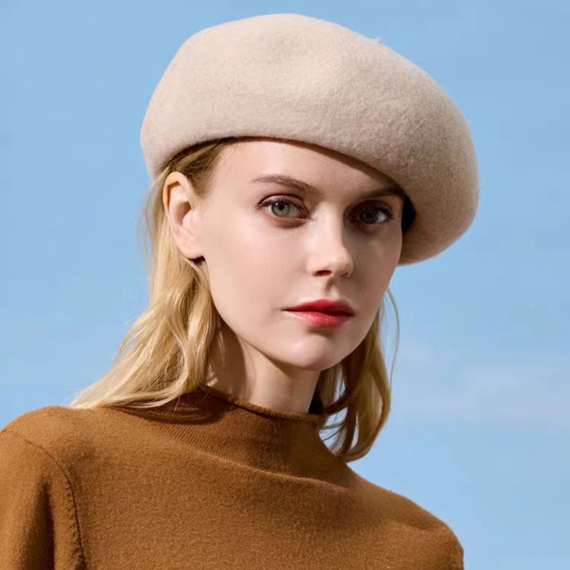 Boina gruesa de lana 100% Simp - Beret French Wool reseña y precio