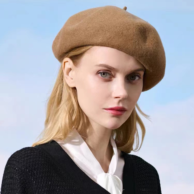 Boina gruesa de lana 100% Simp - Beret French Wool reseña y precio