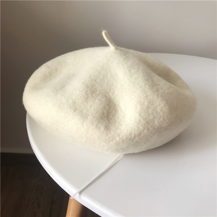 Boina gruesa de lana 100% Simp - Beret French Wool reseña y precio