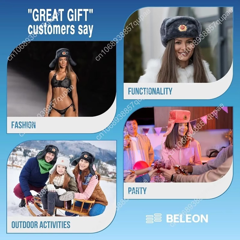 Gorro Ruso de Piel BELEON Usha - Winter Trapper Hat reseña y precio