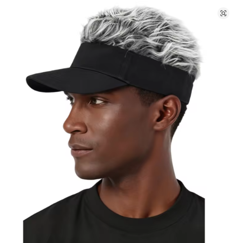 Gorra de béisbol con pelo sint - Visor Sun Hat reseña y precio