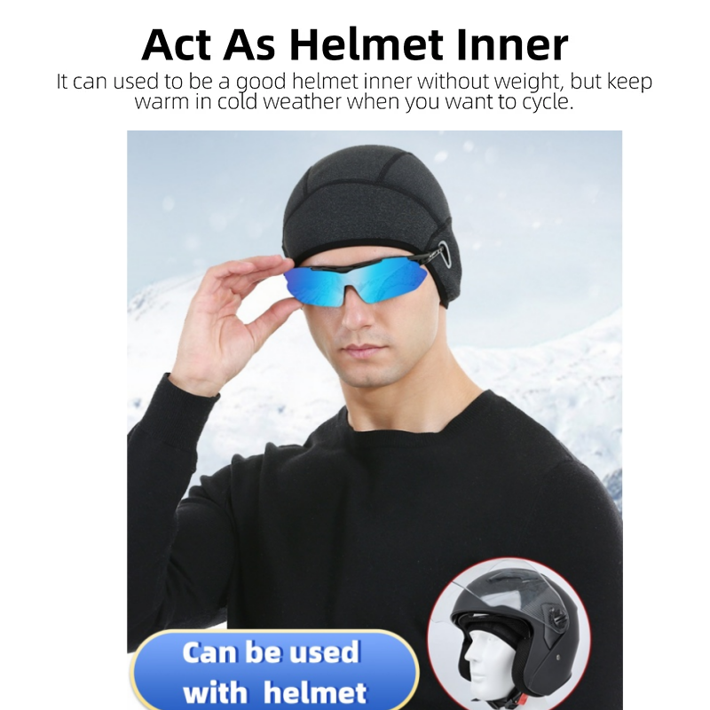 Gorro cálido para ciclismo de  - Skull Cap Helmet Liner reseña y precio
