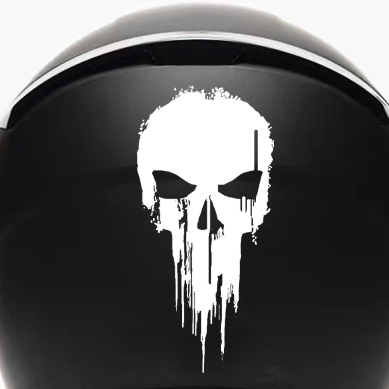 1 adhesivo de vinilo impermeab - Skull Cap Helmet Liner reseña y precio