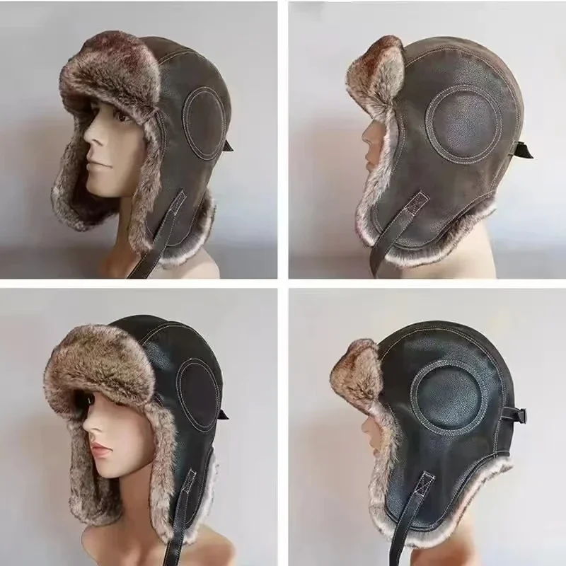 Gorro de cuero con orejeras pa - Winter Trapper Hat reseña y precio