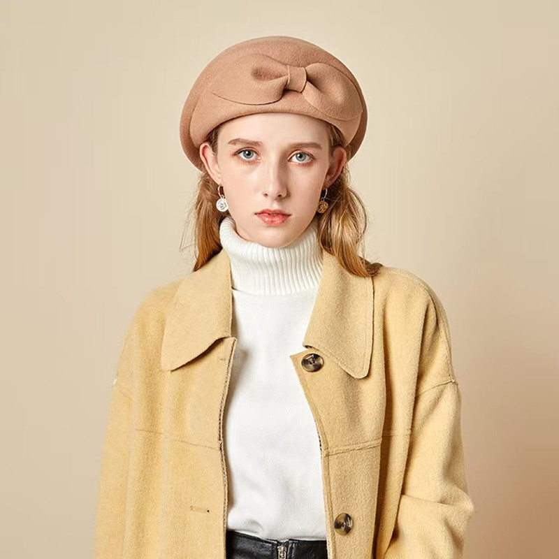 Boina de invierno de lana cáli - Beret French Wool reseña y precio