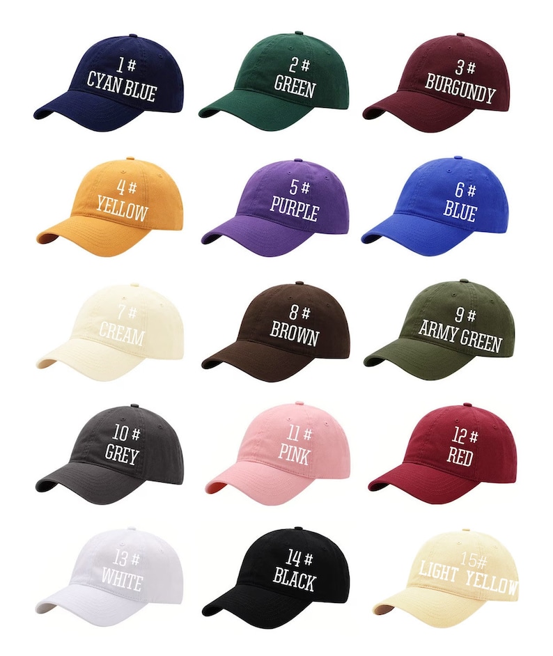 Sombrero bordado personalizado - Dad Hat Cotton reseña y precio