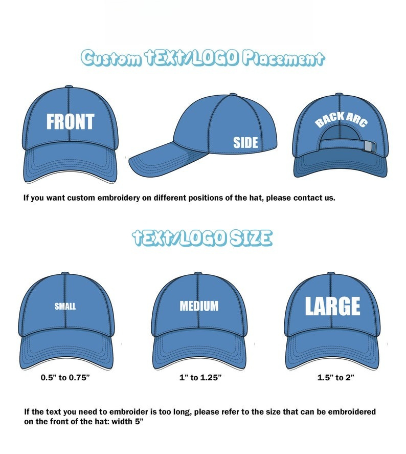 Sombrero bordado personalizado - Dad Hat Cotton reseña y precio
