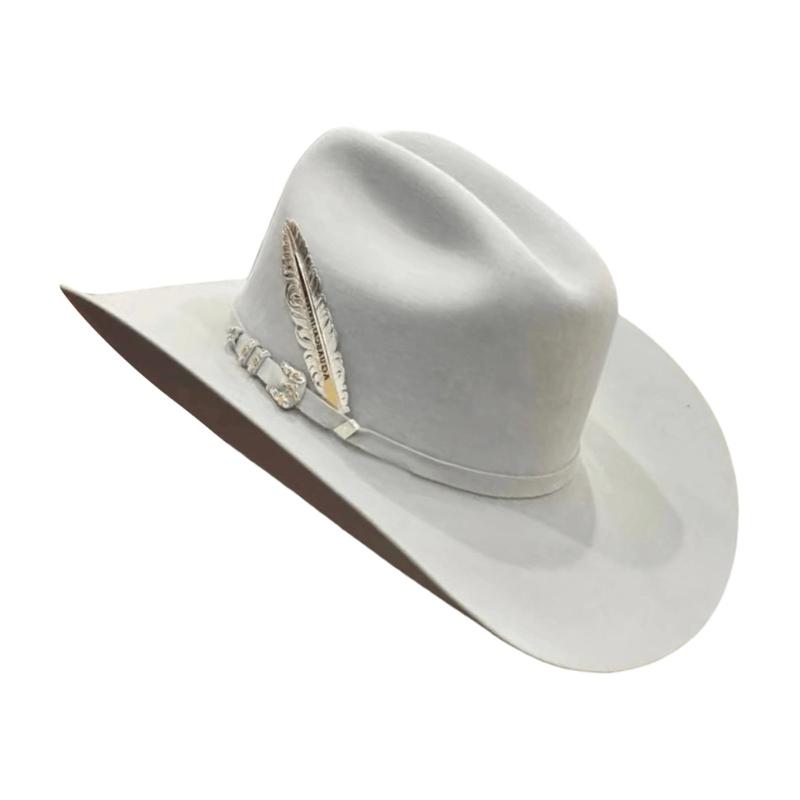 Diseño blanco clásico del somb - Fedora Hat Wool reseña y precio