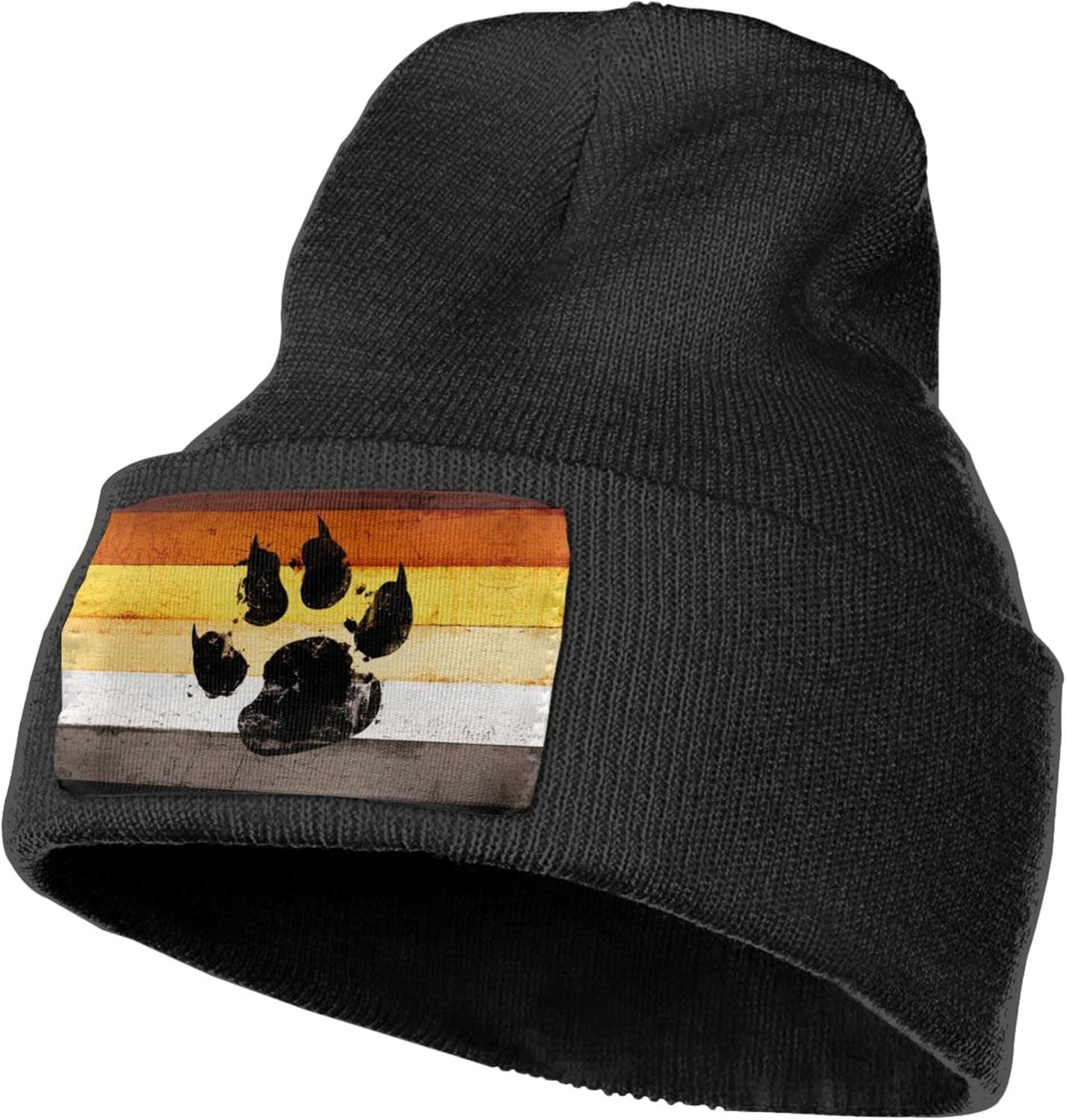Gorro de punto con pata de oso - Beanie Cuffed Knit reseña y precio