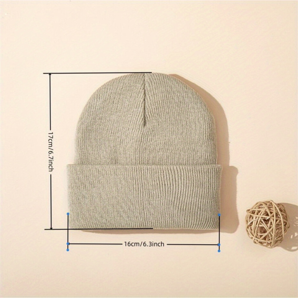 Gorro de punto con puños para  - Beanie Cuffed Knit reseña y precio