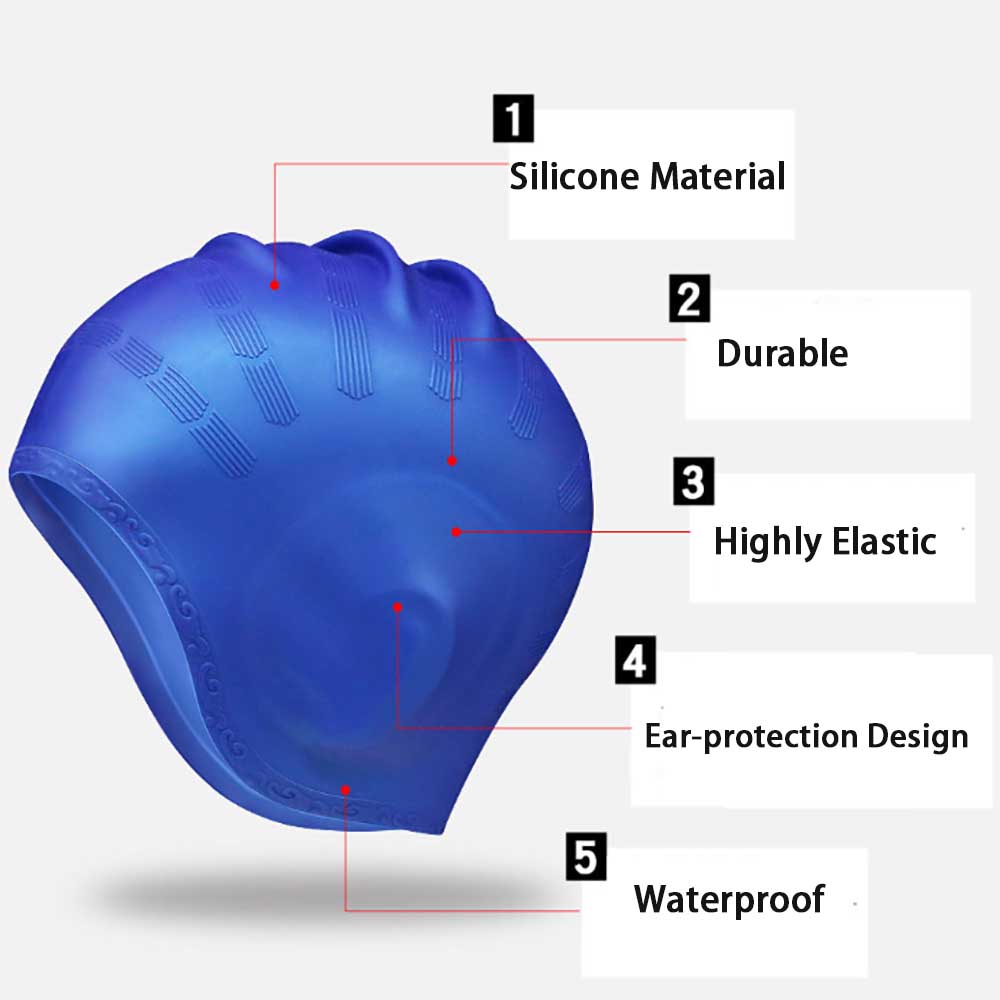 Gorros de natación de silicona - Swim Hat Silicone reseña y precio