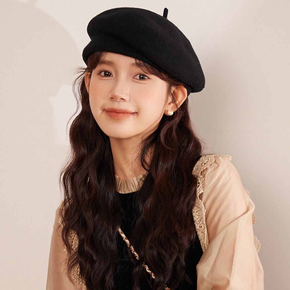 Boina de Lana Cálida para Otoñ - Beret French Wool reseña y precio