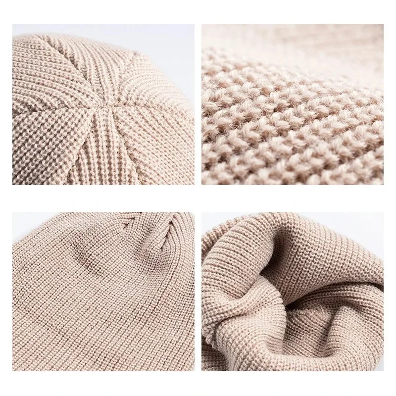 Gorro de punto de invierno cál - Beanie Cuffed Knit reseña y precio
