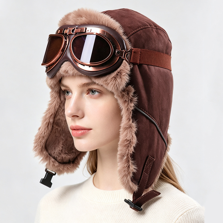 Gorro de aviador vintage con g - Winter Trapper Hat reseña y precio